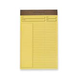 Freeleaf Yellow Annotation Ruled Pads (set of 5)