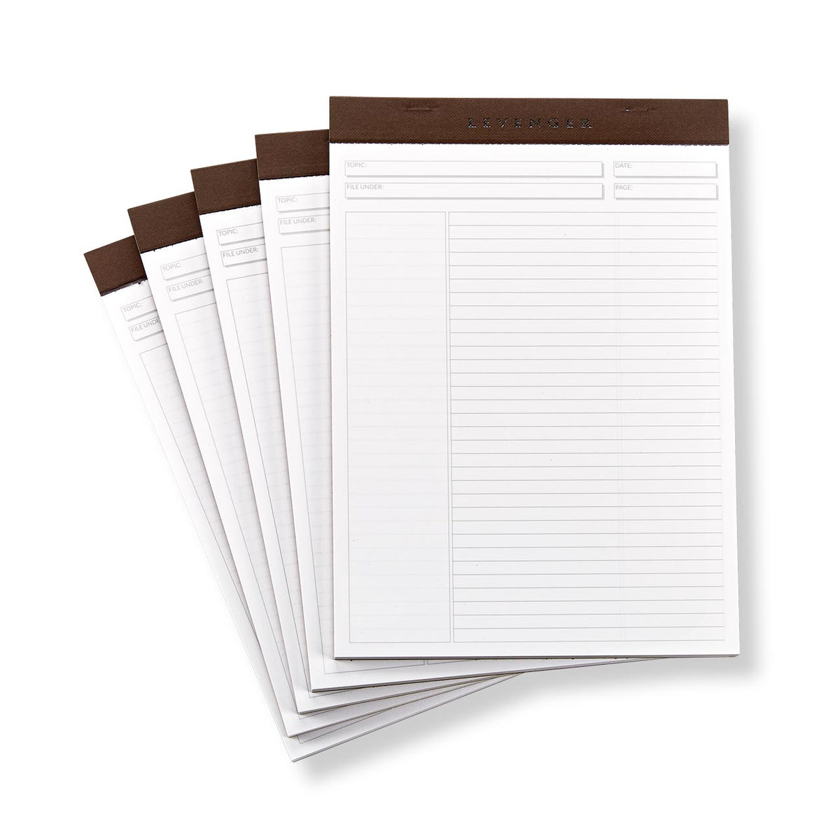 Annotation Ruled Notepads Freeleaf Annotation Ruled Pads (set of 5) – Moogdesk