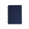 Circa Smooth Sliver Discbound Notebook with Pockets
