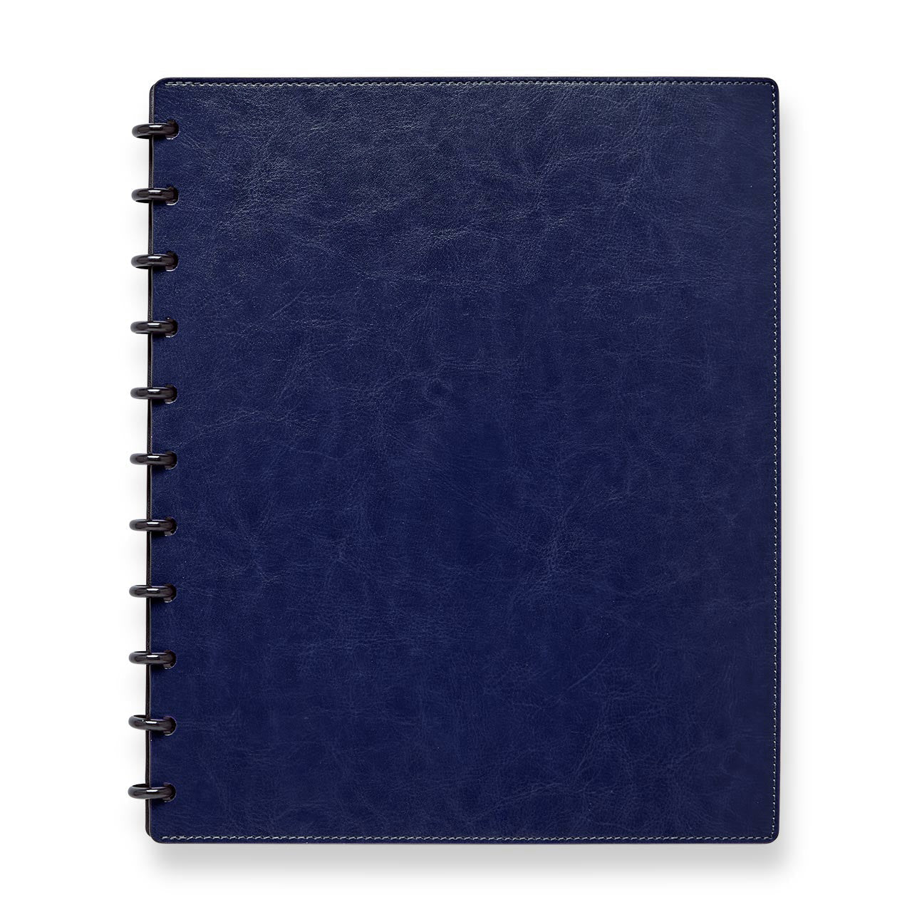 Circa Smooth Sliver Discbound Notebook with Pockets