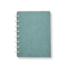 Circa Smooth Sliver Discbound Notebook with Pockets