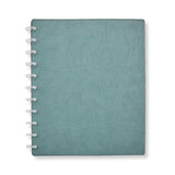 Circa Smooth Sliver Discbound Notebook with Pockets