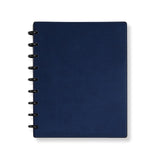 Circa Smooth Sliver Discbound Notebook with Pockets