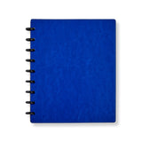 Circa Smooth Sliver Discbound Notebook with Pockets