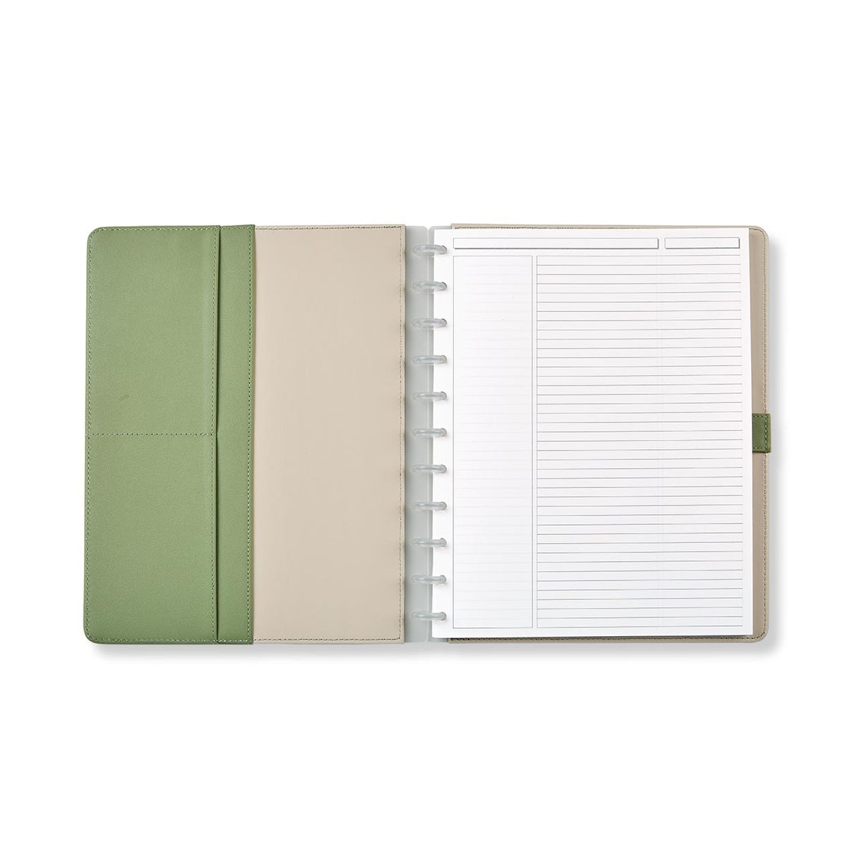 Circa Leather Discbound Notebook