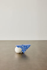 Equilibrium Cobalt Blue Terrazzo Taper Candle Holder