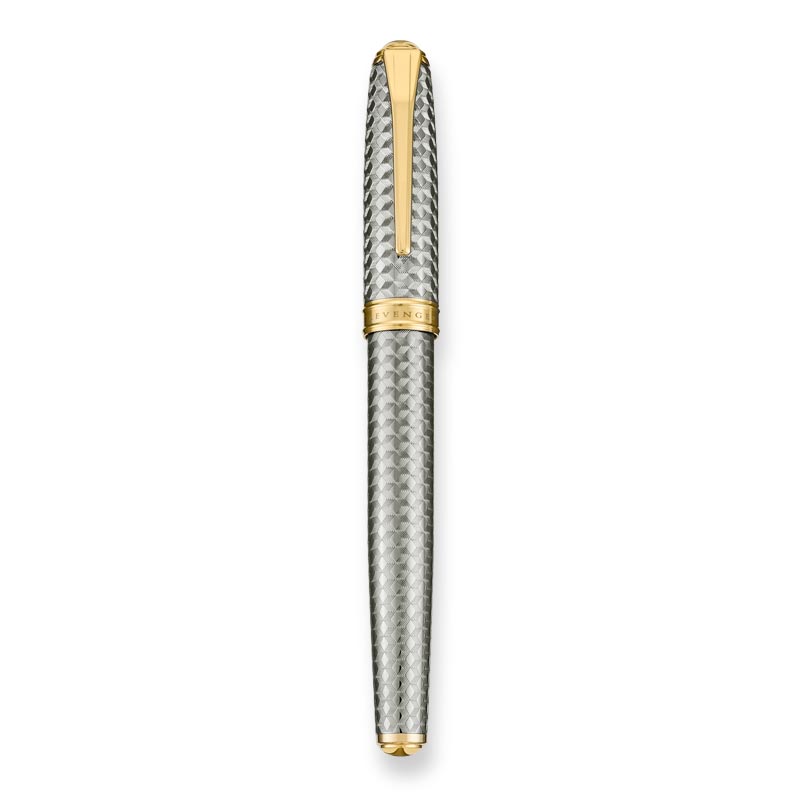 True Writer Two-Tone Herringbone Anniversary Fountain Pen