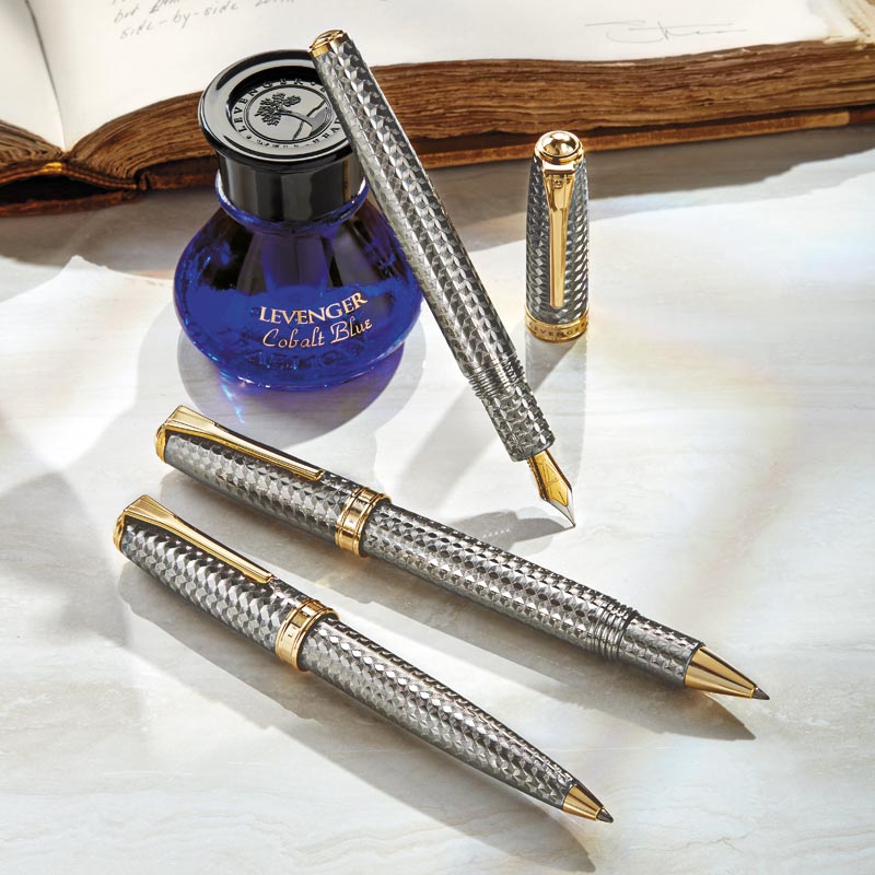 True Writer Two-Tone Herringbone Anniversary Fountain Pen