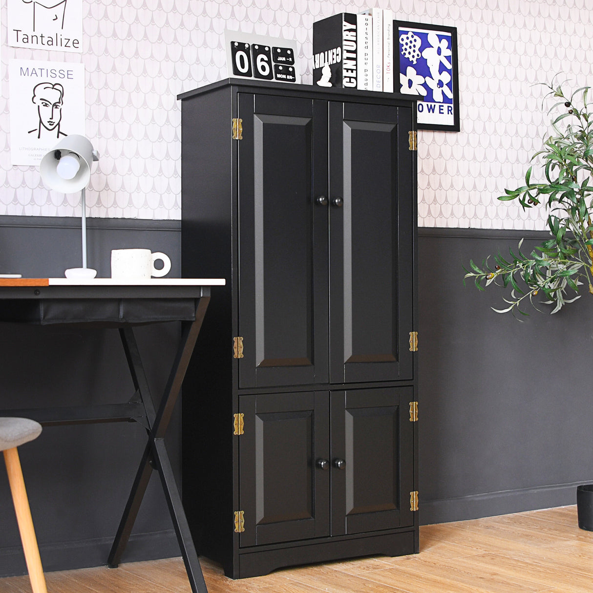Accent Storage Cabinet Adjustable Shelves