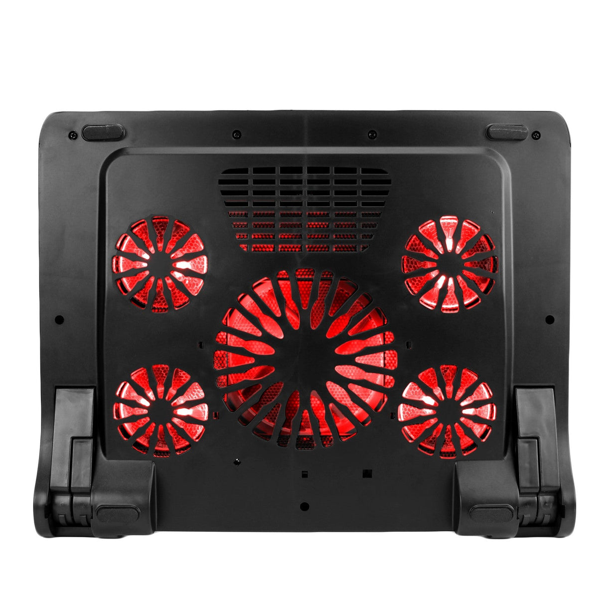 Enhance GXC1 Laptop Stand 5‑Fan USB‑Powered (Red)