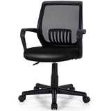 Adjustable Height Ergonomic Home Office Chair with Lumbar Support and 90Â°-115Â° Rocking-1/Rocking-2 Piece/Pieces