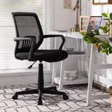 Adjustable Height Ergonomic Home Office Chair with Lumbar Support and 90Â°-115Â° Rocking-1/Rocking-2 Piece/Pieces