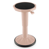 Adjustable Active Learning Stool Sitting Home Office Wobble Chair with Cushion Seat