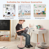 Adjustable Active Learning Stool Sitting Home Office Wobble Chair with Cushion Seat