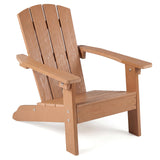 All-Weather HIPS/HDPE Kid's Adirondack Chair with with High Backrest and Armrests