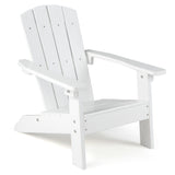 All-Weather HIPS/HDPE Kid's Adirondack Chair with with High Backrest and Armrests