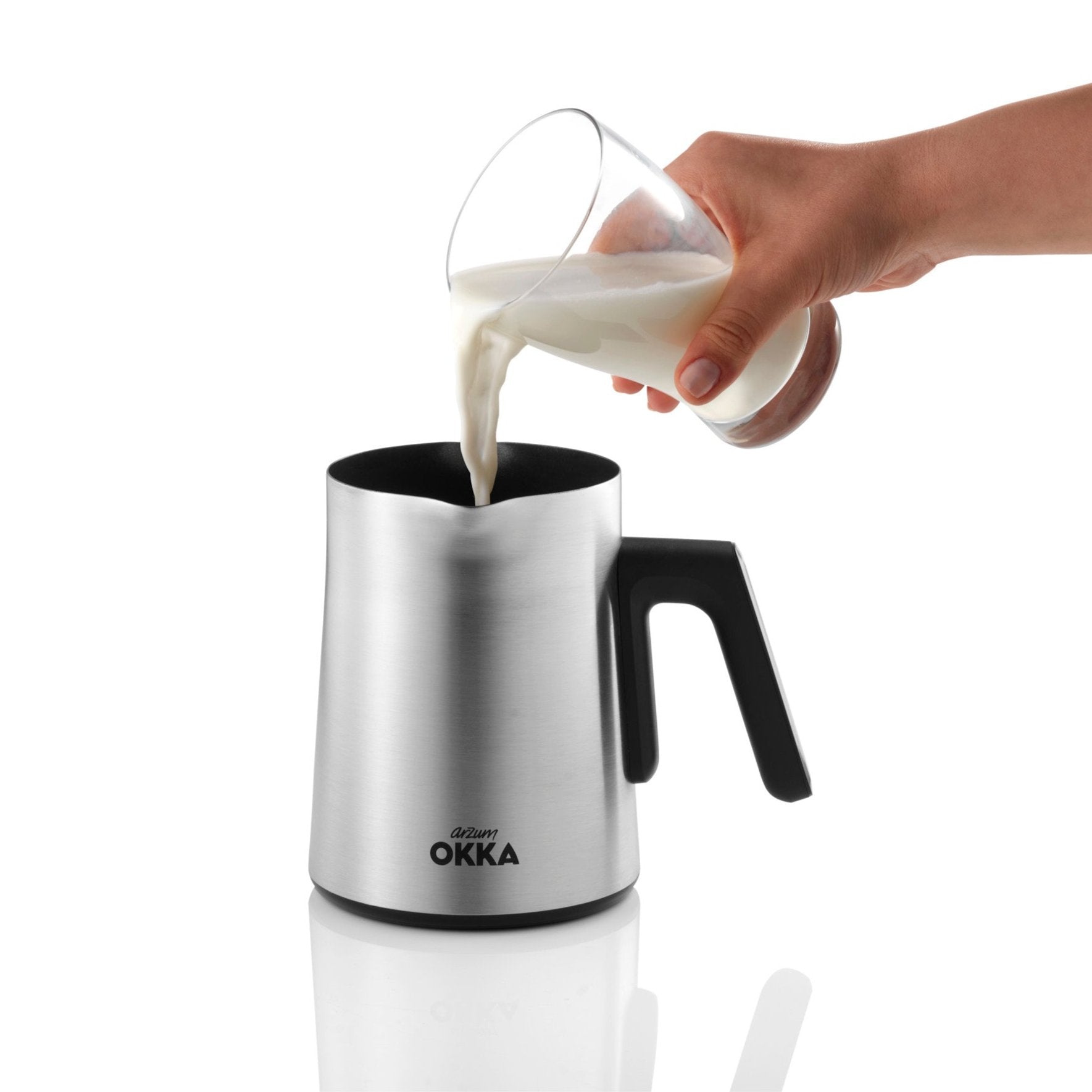 Arzum Okka Rich Moka Pot Turkish Coffee and Moka Maker, Velvetiser