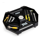 Automotive Rolling Tool Creeper with 4 Swivel Casters and 30 lbs Weight Capacity-Black
