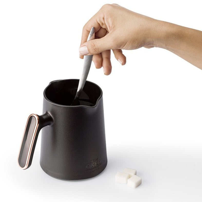 Arzum Okka Minio Automatic Turkish Coffee Maker, Black/Gold