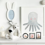 Baby Picture Frames Bone Inlay Collection in Grey, Set of 3
