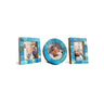 Baby Picture Frames Bone Inlay Collection in Turquoise, Set of 3