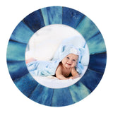 Baby Picture Frames Bone Inlay Collection in Blue, Set of 3