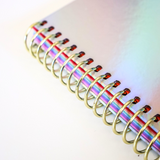 Graph Paper Holographic Notebook by BERTEAU & Co.