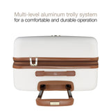 Grace Expandable 25" Medium Checked Retro Suitcase