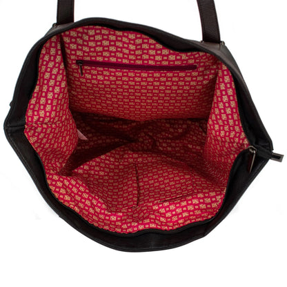 Anna Vegan XL Leather Weekender Duffel Bag