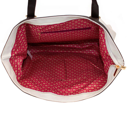 Anna Vegan XL Leather Weekender Duffel Bag