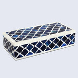 Patisserie Classic Bone & Resin Inlay Decorative Storage Box - 7 Sizes