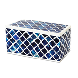 Patisserie Classic Bone & Resin Inlay Decorative Storage Box - 7 Sizes
