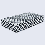 Marquet Prism Resin Inlay Decorative Storage Box