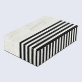 Mono Lead Resin Inlay Decorative Storage Box in 7 Sizes