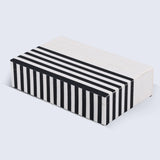 Mono Lead Resin Inlay Decorative Storage Box in 7 Sizes