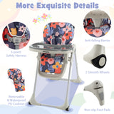 3-In-1 Convertible Baby High Chair for Toddlers