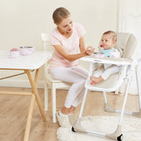 3-In-1 Convertible Baby High Chair for Toddlers