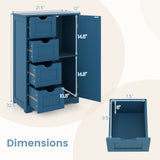 Bathroom Cabinets - Prussian Blue Collection