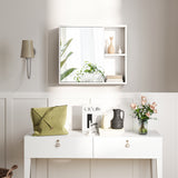 Bathroom Medicine Cabinet with Single Mirror Door