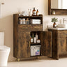 Bathroom Storage Cabinet Freestanding Floor Cabinet with 2 Drawers and 2 Doors