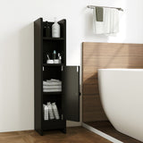 Bathroom Slim Cabinet Corner with Door and Adjustable Shelf