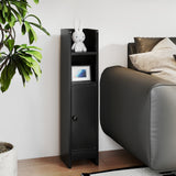 Bathroom Slim Cabinet Corner with Door and Adjustable Shelf
