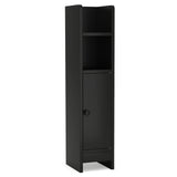 Bathroom Slim Cabinet Corner with Door and Adjustable Shelf
