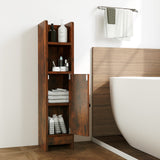 Bathroom Slim Cabinet Corner with Door and Adjustable Shelf