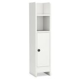 Bathroom Slim Cabinet Corner with Door and Adjustable Shelf