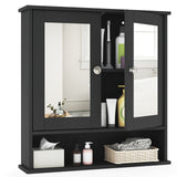 Bathroom Wall Mount Mirror Cabinet Organizer