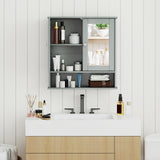Bathroom Wall Mount Mirror Cabinet Organizer