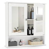 Bathroom Wall Mount Mirror Cabinet Organizer