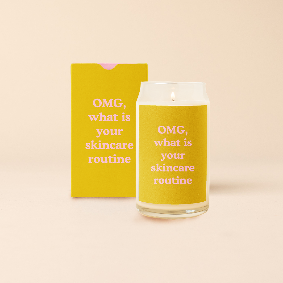Candle Can Glass - Yippie