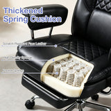 Big and Tall Executive Office Chair with Lumbar Support and Adjustable Seat